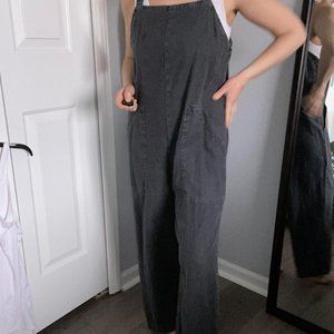 Universal Thread Overalls / Utility Cropped Jumpsuit - Size XS - Charcoal Grey